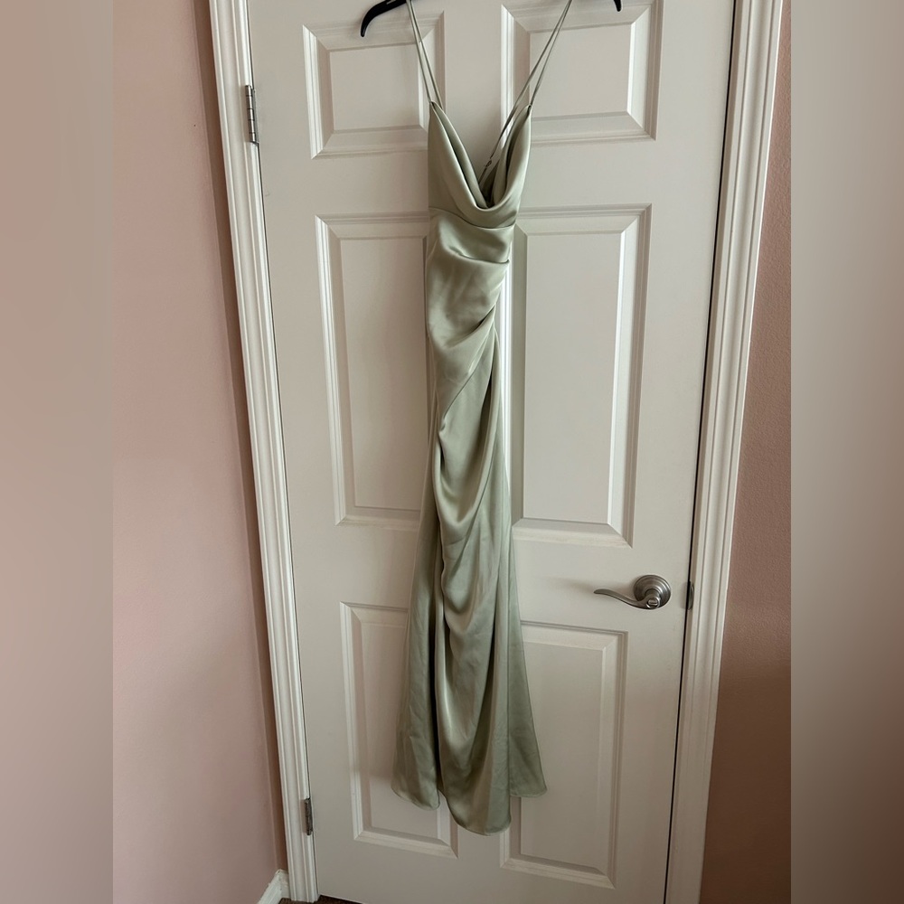Katie May Ryder gown in sage